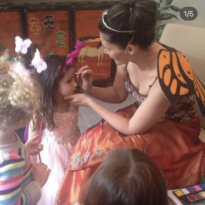 Sandy Sunshine - Face Painter / Tea Party in Glendale, California