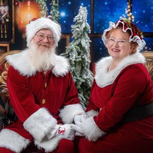 Santa Papa and Mrs. Claus