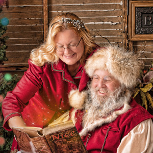 Santa Dave and Mrs. Claus