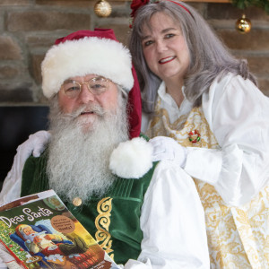 Santa Steve and Mrs Claus