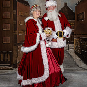 Santa Bob and Mrs Claus