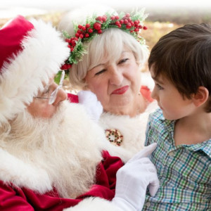 Santa Pete and Marie Claus