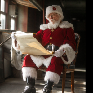 Santa Vols - Santa Claus in Gatlinburg, Tennessee