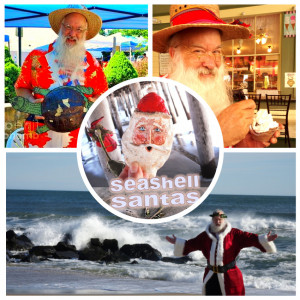 Seashell Santas - Santa Claus / Backdrops & Drapery in Tuckerton, New Jersey