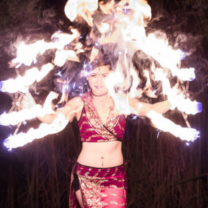 Serene Isabelo - Fire Performer in Phoenix, Arizona