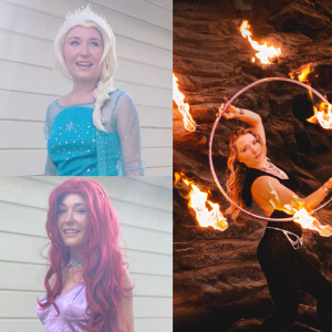 Sirens & Sparks Spectacles - Fire Dancer / Princess Party in Santa Cruz, California