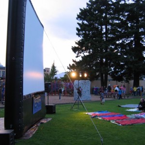 Sidewalk Cinema - Outdoor Movie Screens / Halloween Party Entertainment in Edmonds, Washington