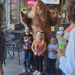 Singing  Bigfoot Grams - Crooner in Sevierville, Tennessee