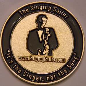 "Singing Sailor"Jersey Boy Music-Sinatra & Friends