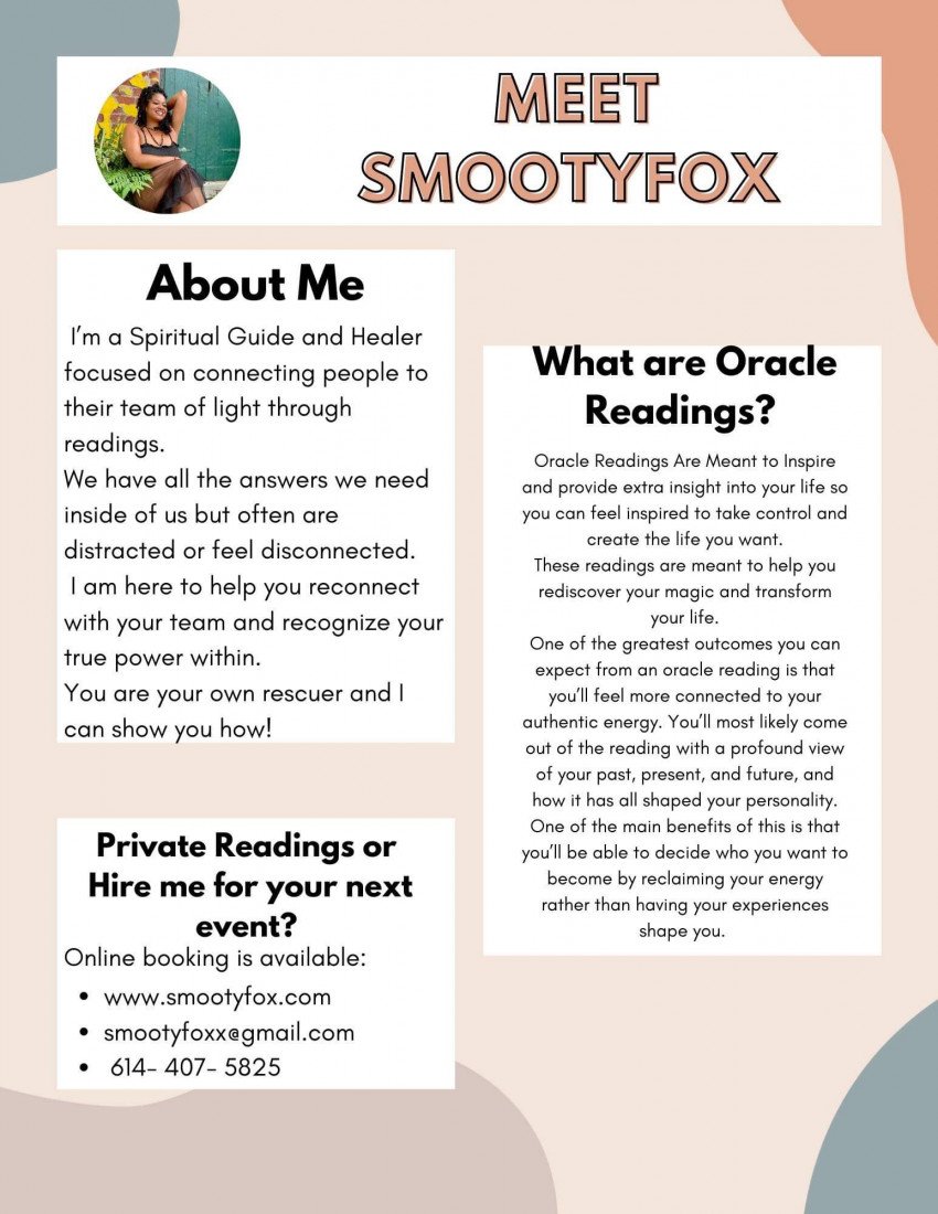 Gallery photo 1 of Smootyfox (Oracle Reader/Spiritual Guide)