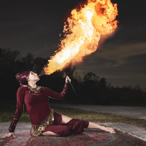 Solaria - Fire Performer / Indian Entertainment in Houston, Texas