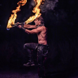 SpacePyroman - Fire Dancer in Los Angeles, California