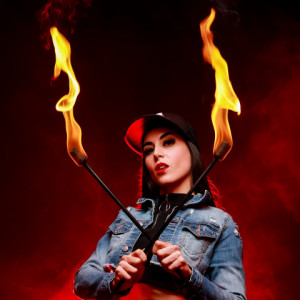 Stacey Stardust - Magician / Fire Eater in Las Vegas, Nevada