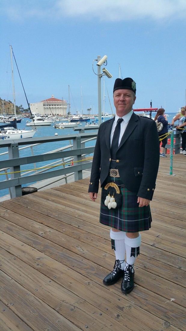 bagpipe player los angeles