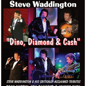 Steve Waddington "Dino, Diamond, & Cash" and more! - Tribute Artist / Rock & Roll Singer in Los Angeles, California