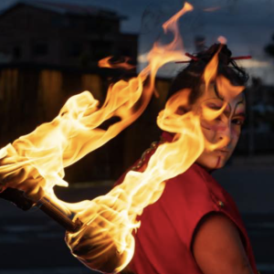 SUKO Flame of the Andes - Fire Performer in Freeport, New York