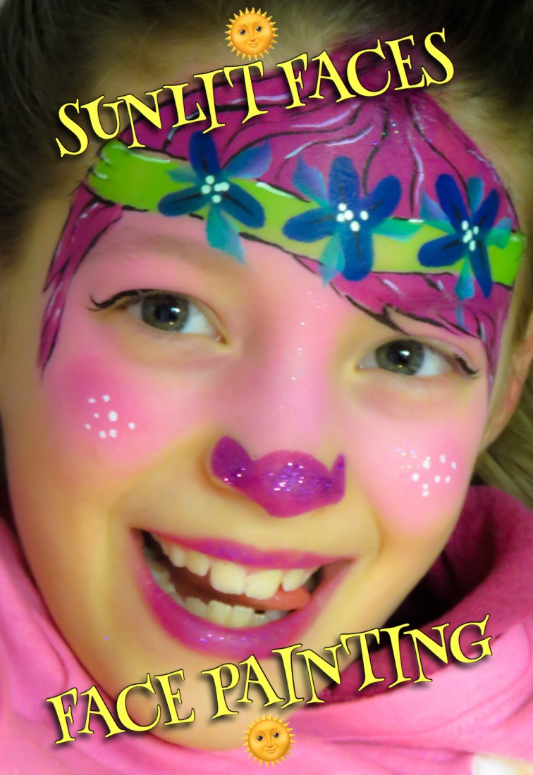 Hire Sunlit Faces Face Painting Face Painter in Duncan, British Columbia