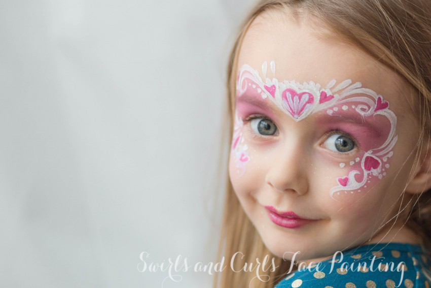 Gallery photo 1 of Swirls and Curls Face Painting