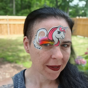 Swirls Face Painting - Face Painter in Fort Belvoir, Virginia