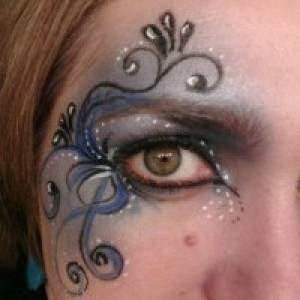 Swirls & Twirls Face Painting