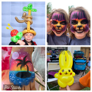 Face & Body Art by Sydney - Face Painter / Outdoor Party Entertainment in San Diego, California