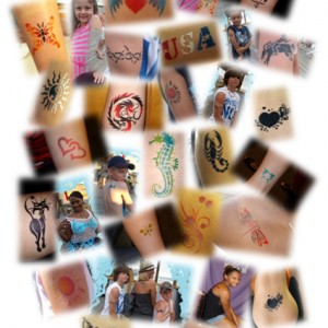 T.A.T.S. Temporary Airbrush Tattoo Station