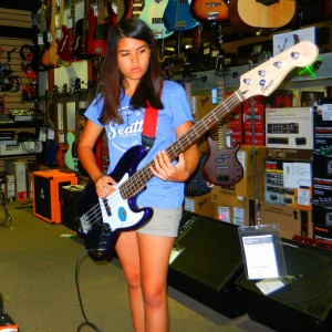 Teenage Singing Guitarist