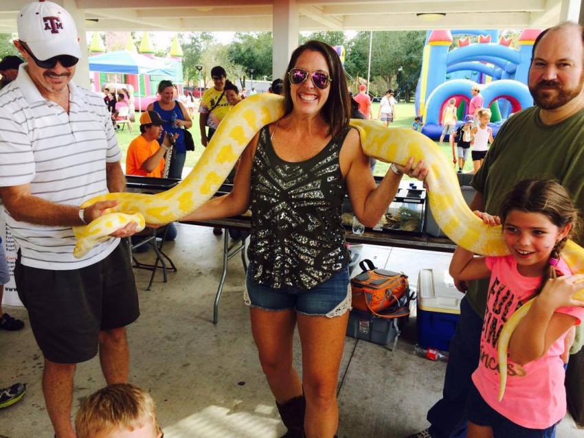 Houston Reptile Show 2024 Hilde Charlotte