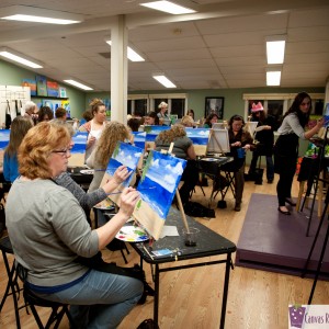 The Canvas Roadshow - Arts & Crafts Party in Bedford, New Hampshire
