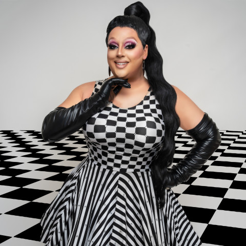 Plus size clearance drag queen dresses