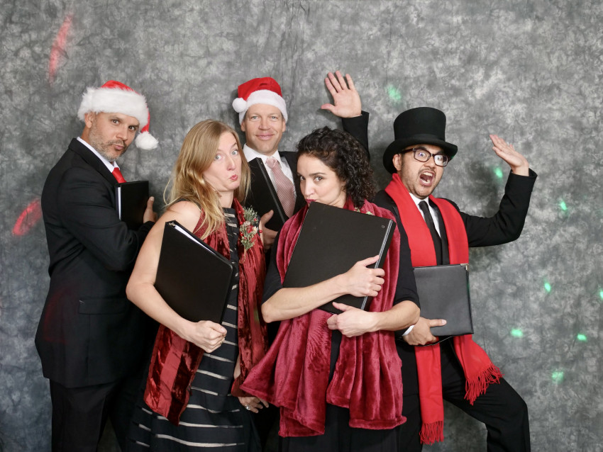 Hire Exuberant Theatre Company Christmas Carolers in San Diego