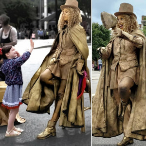 The Granite Goddess - Human Statue / Halloween Party Entertainment in Asheville, North Carolina