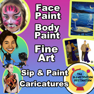 The Illustration Destination LLC - Face Painter / Fine Artist in Las Vegas, Nevada