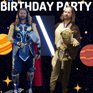 The Mighty Thor/Luke Skywalker Birthday