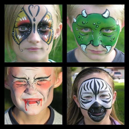 Gallery photo 1 of The Painted Otter Face and Body Art