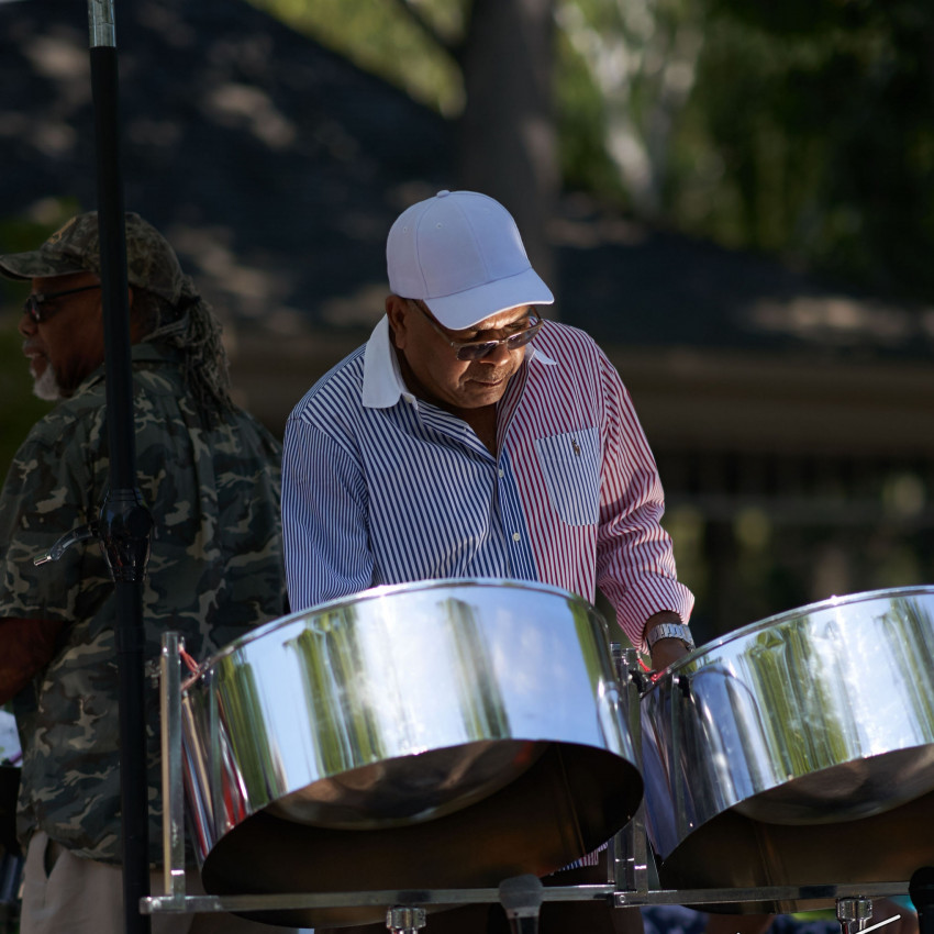 Hire The Spiceislander Steeldrummer Steel Drum Player in Hayward