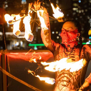 Third3y3feline - Fire Performer in Los Angeles, California