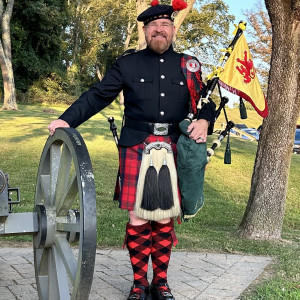 Thom Moore, The Happy Bagpiper