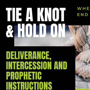 Tie A Knot And Hold On - Christian Speaker in Conway, Arkansas