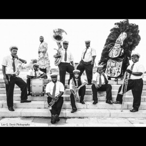 Traditional and funk brass band