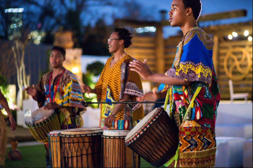 Hire Traditional and Fused African Drumming Drum / Percussion Show in
