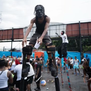 Trinidad Jumbie - Stilt Walker in Brooklyn, New York