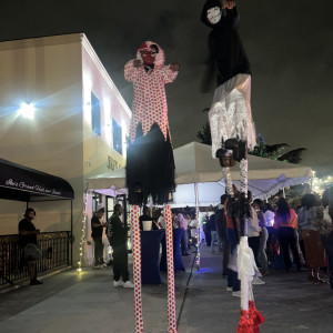 Trinidad Jumbie - Stilt Walker in Jamaica, New York