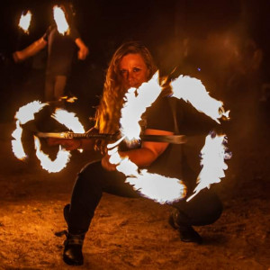 Trinity and Bey0nd - Fire Dancer / Hoop Dancer in San Clemente, California