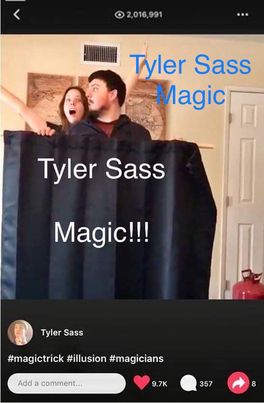 Gallery photo 1 of Tyler Sass Magical Entertainer