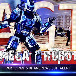 Mega Robot - Stilt Walker / Laser Light Show in New York City, New York