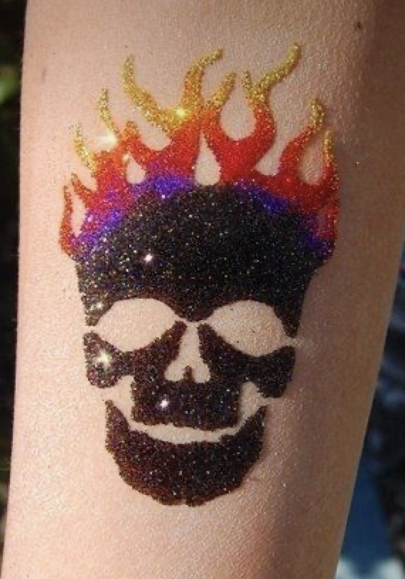 Gallery photo 1 of Upon a Star glitter tattoos