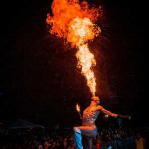 Vagabond Fire Show - Fire Performer in Brooklyn, New York