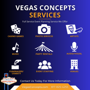 Vegas Concepts Inc - Casino Party Rentals in Irving, Texas