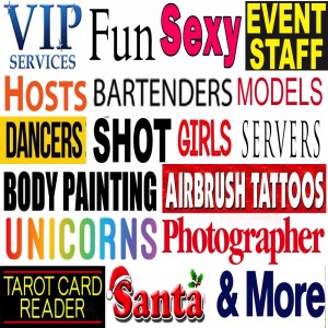 VIP Services * Fun Hot Party Staff + Ent - Bartender / Holiday Party Entertainment in Beverly Hills, California